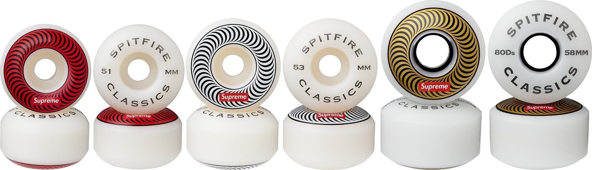 Supreme/Spitfire® Wheels (Set Of 4)